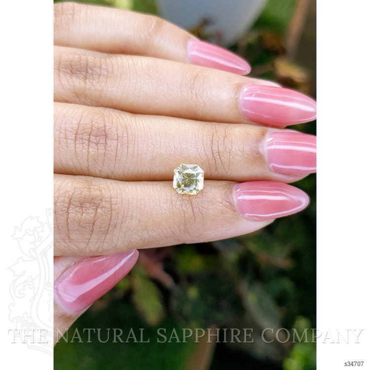 1.59 Ct. Yellow Sapphire from Ceylon (Sri Lanka)