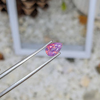 1.06 Ct. Pinkish Purple Sapphire from Ceylon (Sri Lanka) Life Style