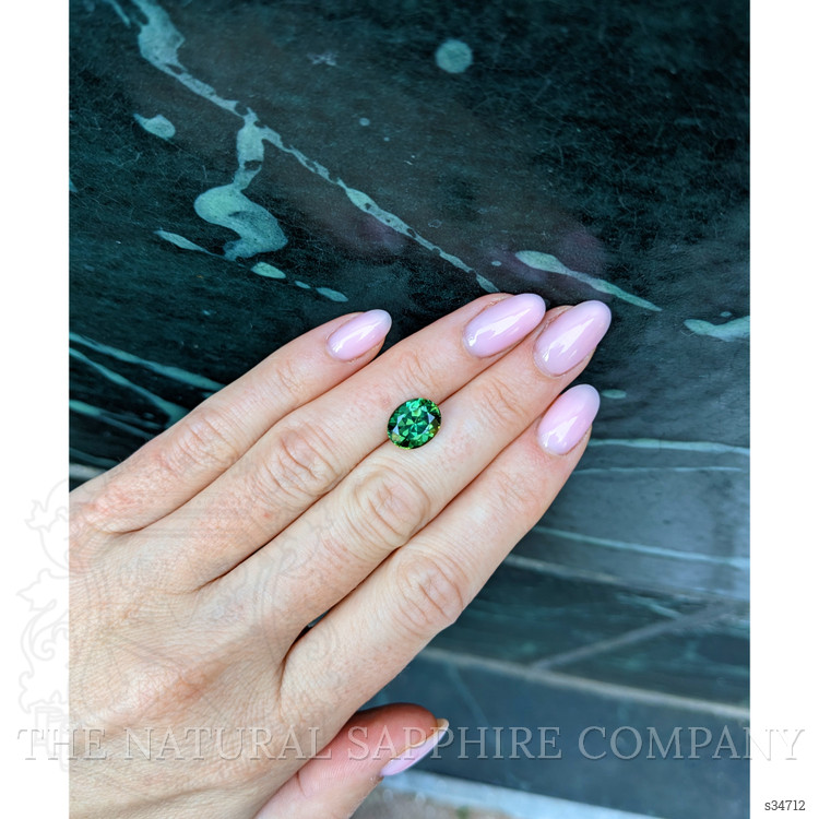 4.05 Ct. Green Sapphire from Kenya