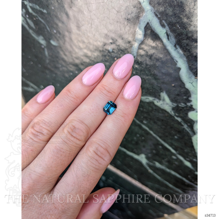 1.68 Ct. Bluish Green Sapphire from Madagascar