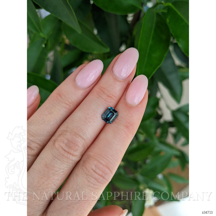 1.68 Ct. Bluish Green Sapphire from Madagascar