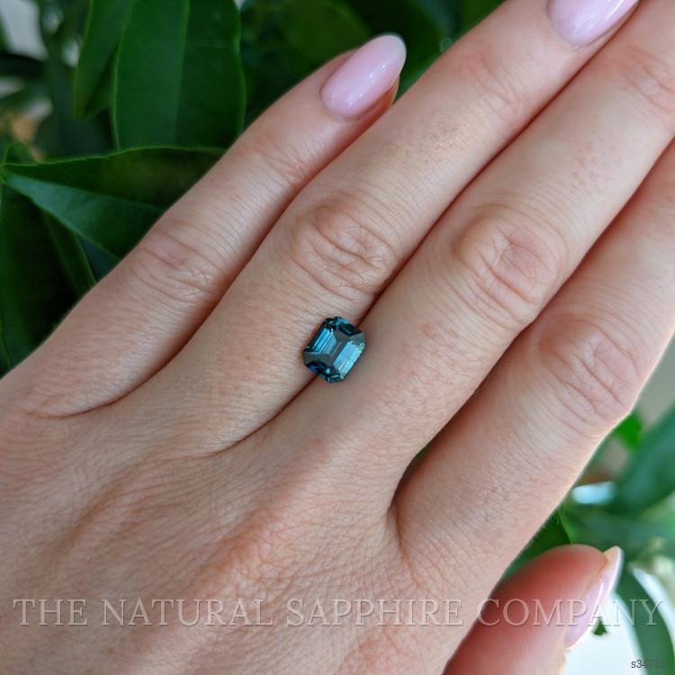 1.68 Ct. Bluish Green Sapphire from Madagascar