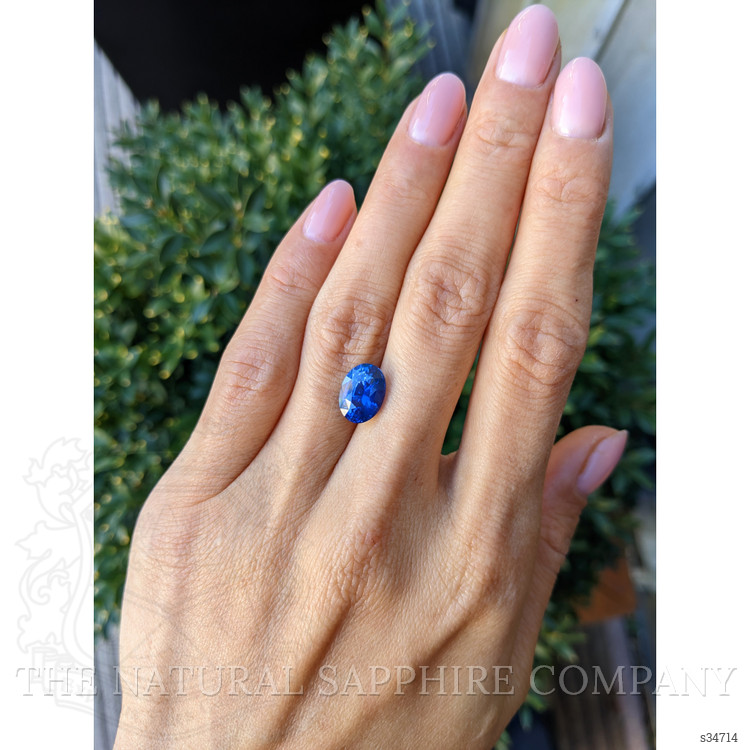 4.15 Ct. Blue Sapphire from Madagascar