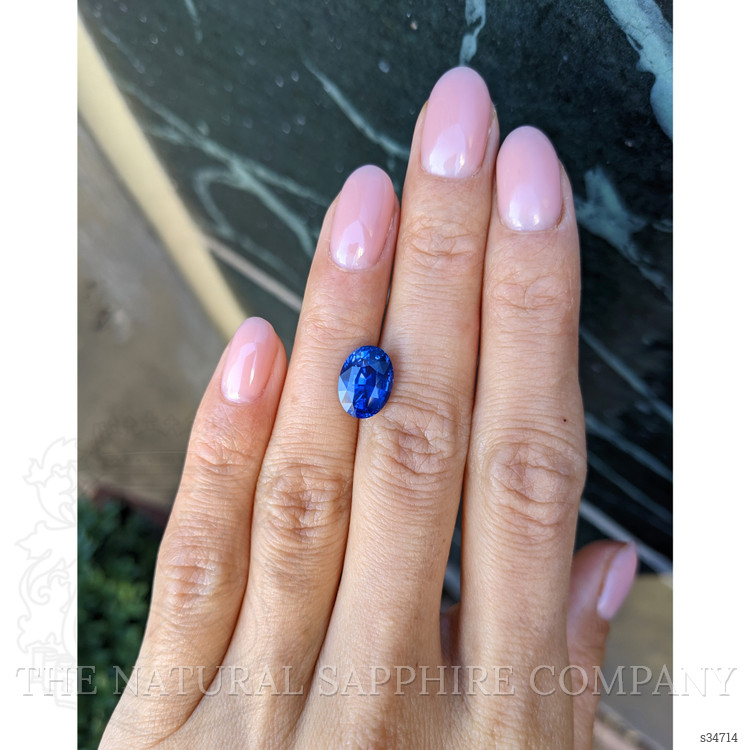 4.15 Ct. Blue Sapphire from Madagascar