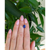 3.00 Ct. Blue Sapphire from Ceylon (Sri Lanka) Life Style