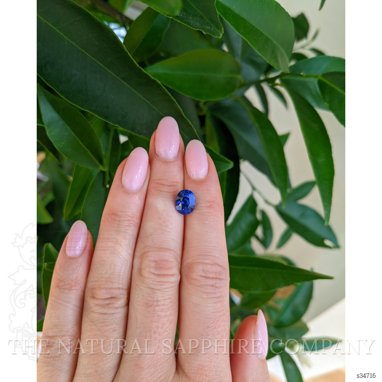 3.00 Ct. Blue Sapphire from Ceylon (Sri Lanka)