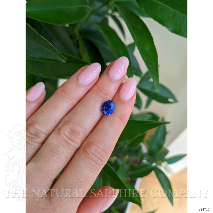 3.00 Ct. Blue Sapphire from Ceylon (Sri Lanka)