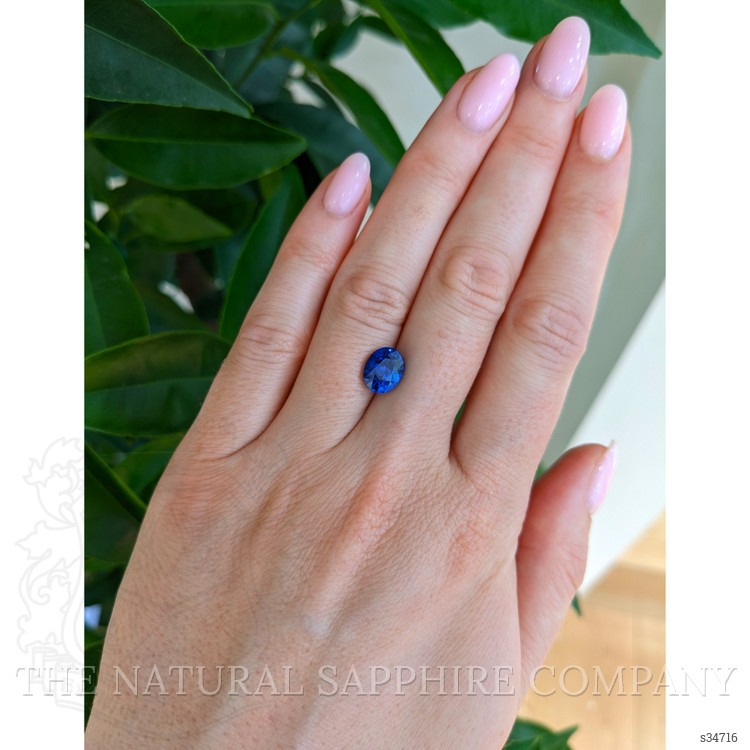3.00 Ct. Blue Sapphire from Ceylon (Sri Lanka)