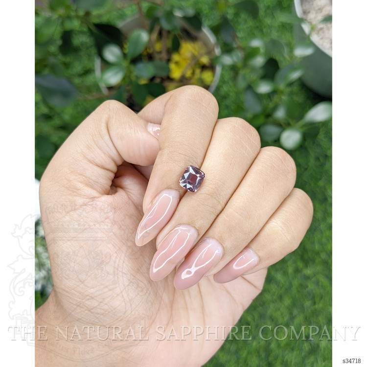 2.13 Ct. Pinkish Purple Sapphire from Africa