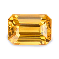 1.60 Ct. Orangish Yellow Sapphire from Ceylon (Sri Lanka) Video