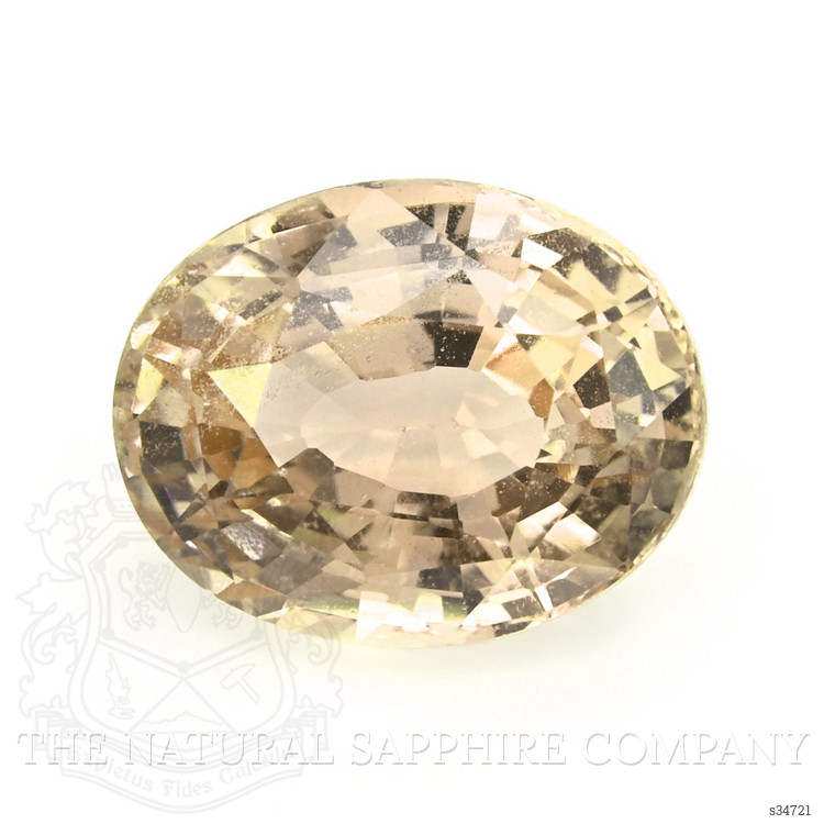 5.44 Ct. Yellowish Brown Sapphire from Africa
