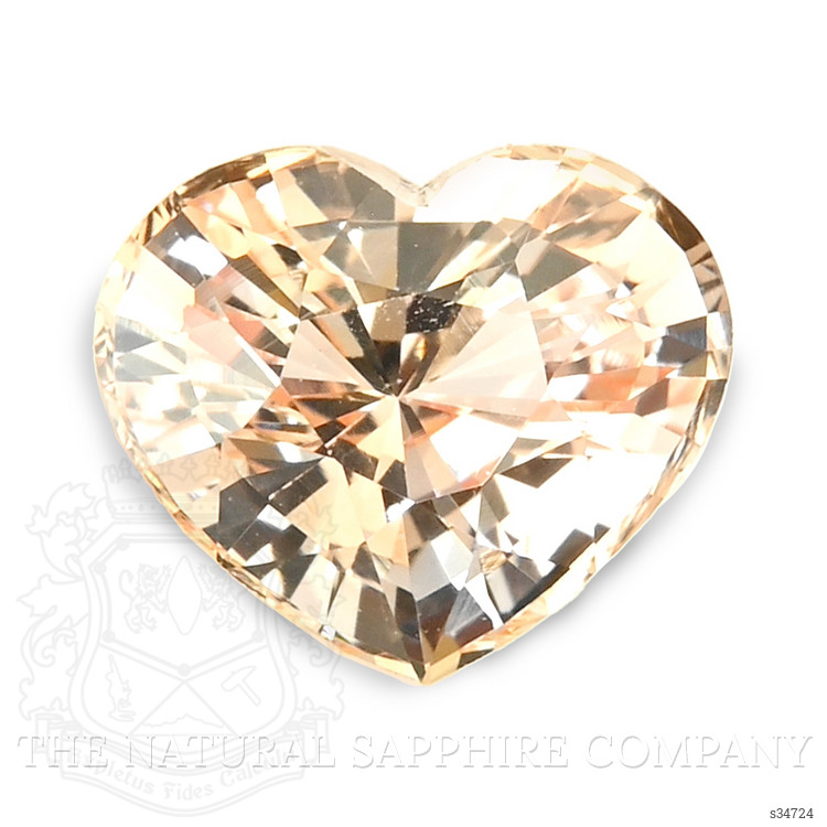 1.60 Ct. Peach Sapphire from Africa