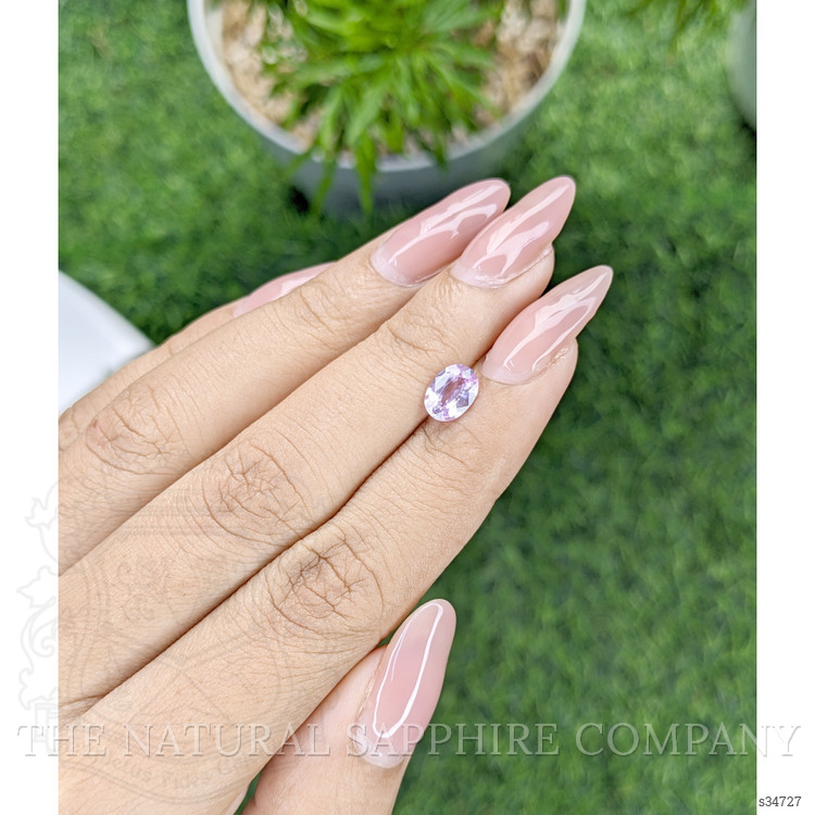 1.05 Ct. Pinkish Purple Sapphire from Africa