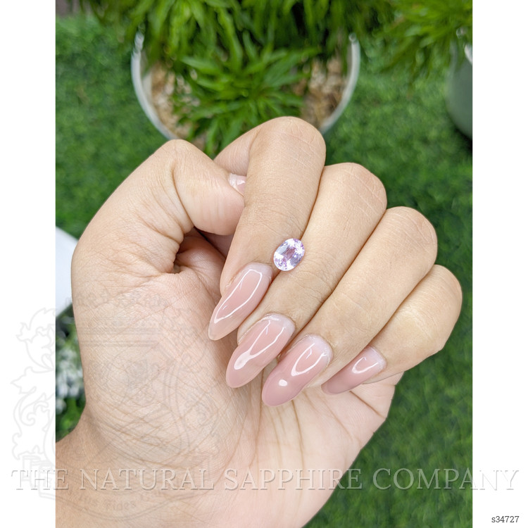 1.05 Ct. Pinkish Purple Sapphire from Africa