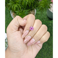 2.06 Ct. Purplish Pink Sapphire from Africa Life Style