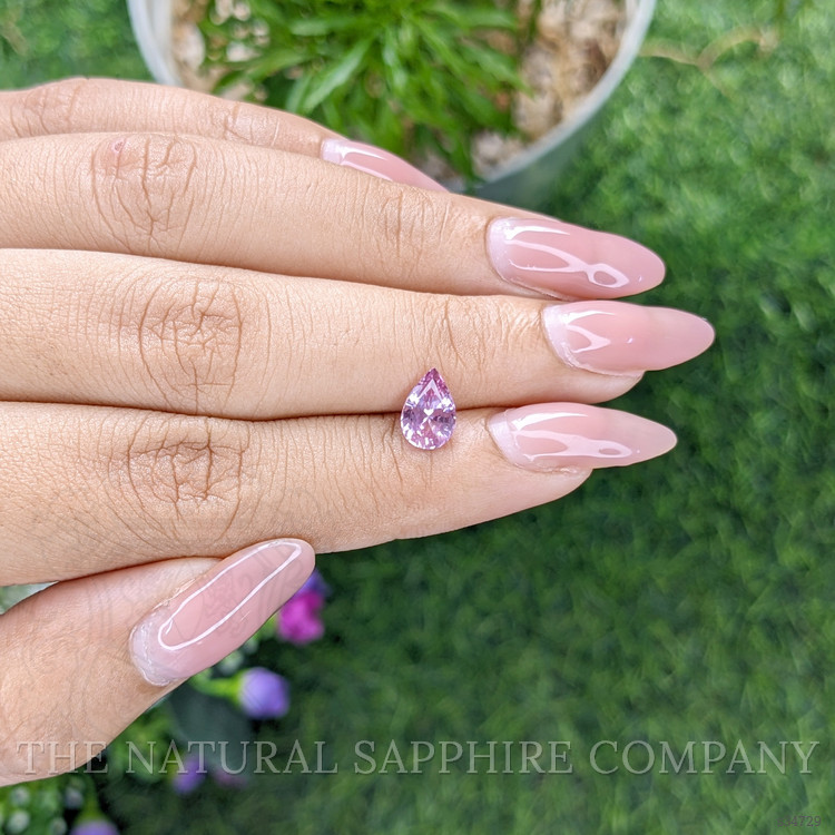 1.34 Ct. Purplish Pink Sapphire from Africa