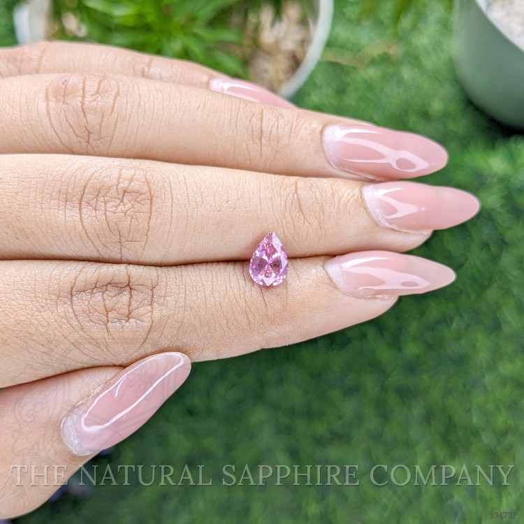 1.25 Ct. Pinkish Purple Sapphire from Africa