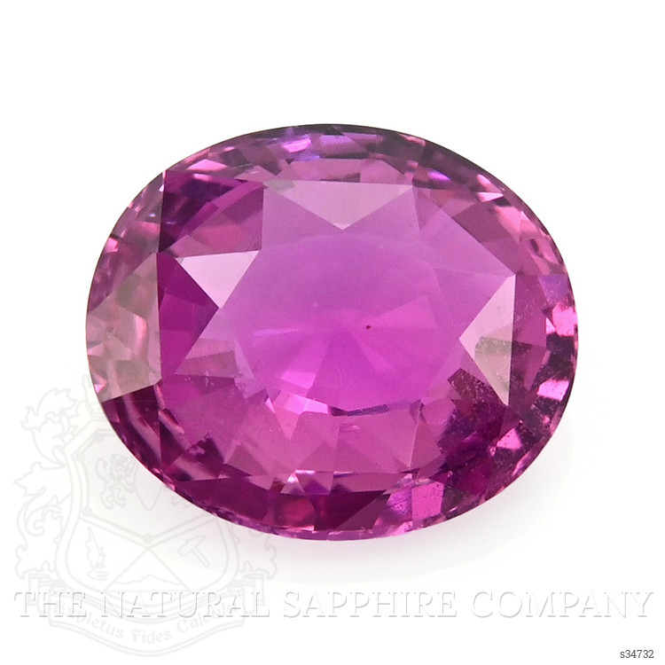 3.02 Ct. Purplish Pink Sapphire from Africa
