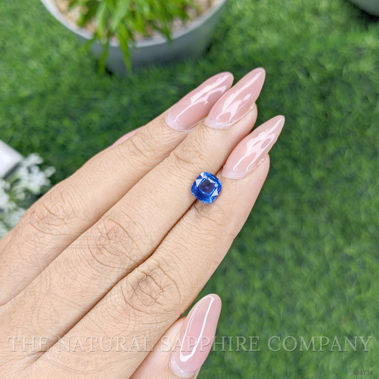 1.52 Ct. Blue Sapphire from Ceylon (Sri Lanka)