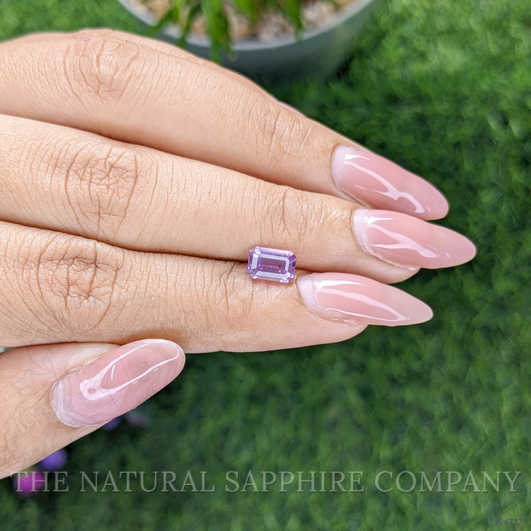1.19 Ct. Pinkish Purple Sapphire from Africa