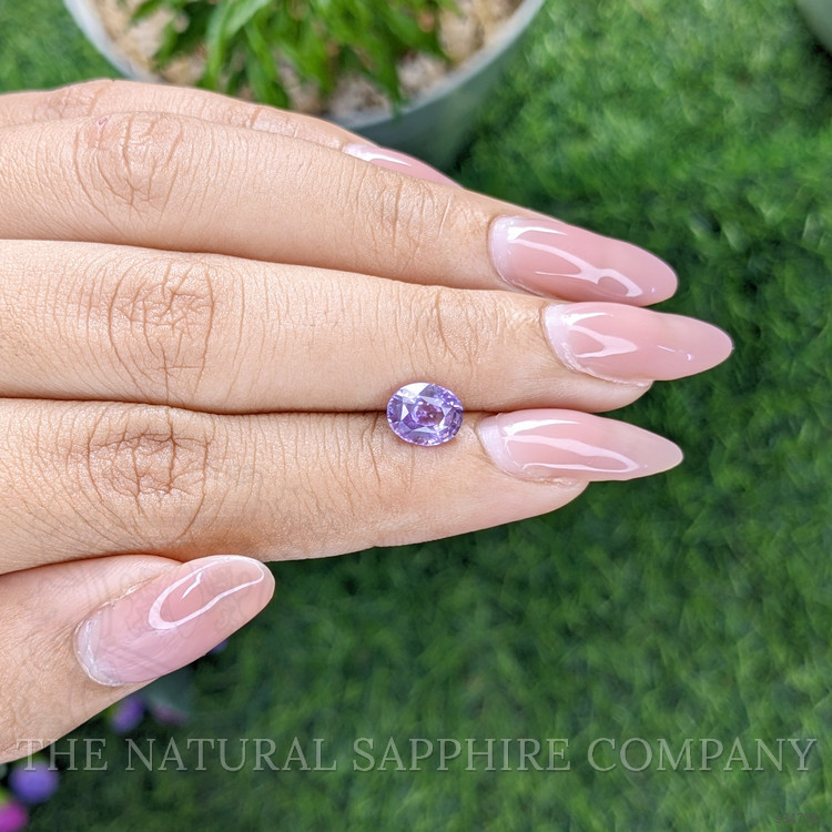 1.51 Ct. Violet Sapphire from Africa