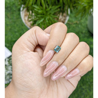 1.31 Ct. Bluish Green Sapphire from Africa Life Style