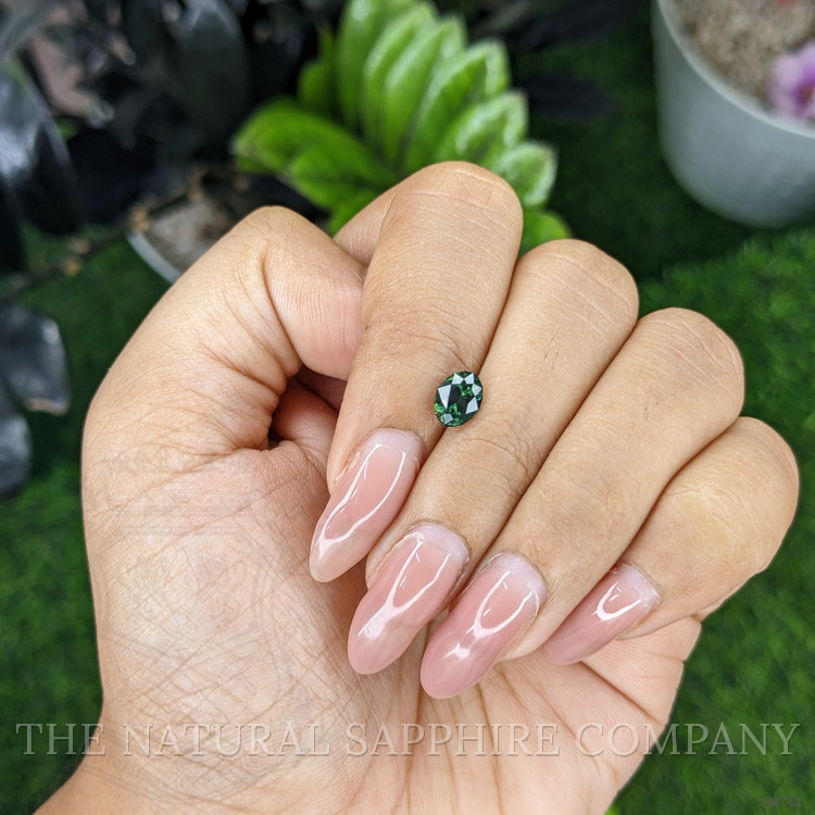 1.02 Ct. Bluish Green Sapphire from Australia