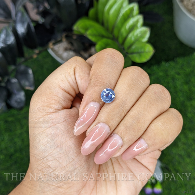2.19 Ct. Blue Sapphire from Ceylon (Sri Lanka)