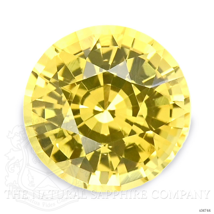 1.45 Ct. Yellow Sapphire from Ceylon (Sri Lanka)