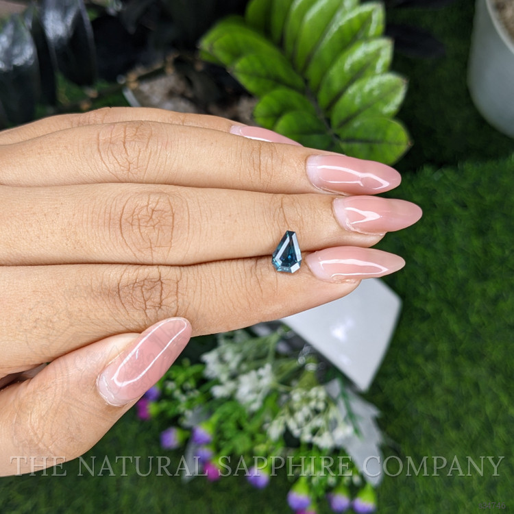 1.38 Ct. Greenish Blue Sapphire from Australia