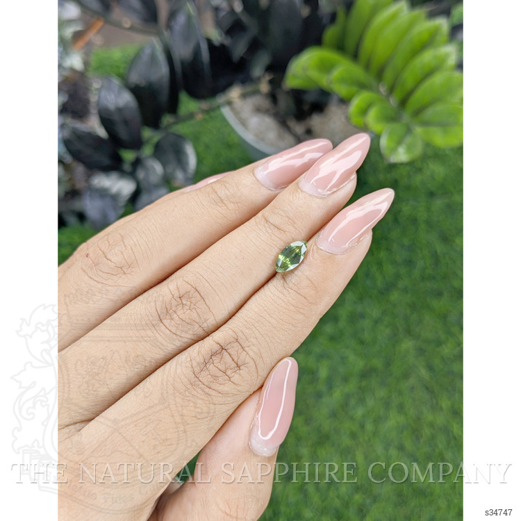 1.08 Ct. Green Sapphire from Madagascar