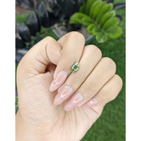 1.08 Ct. Green Sapphire from Madagascar Life Style