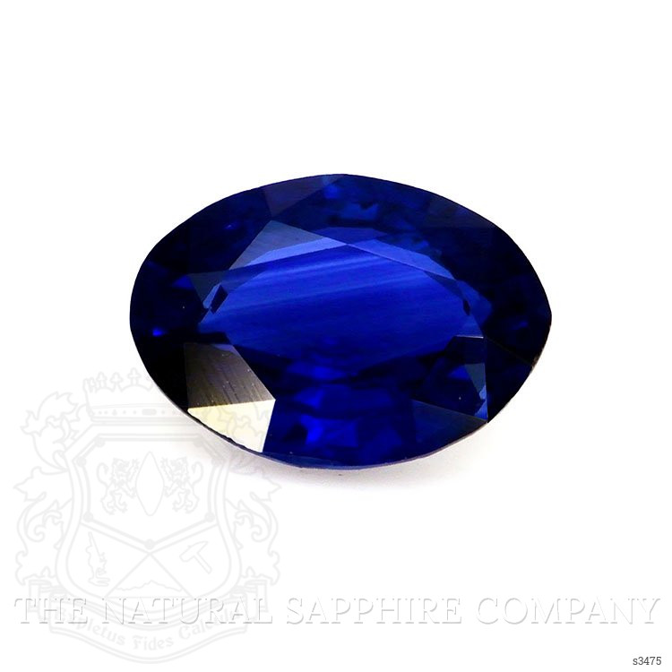 0.77 Ct. Blue Sapphire from Ceylon (Sri Lanka)