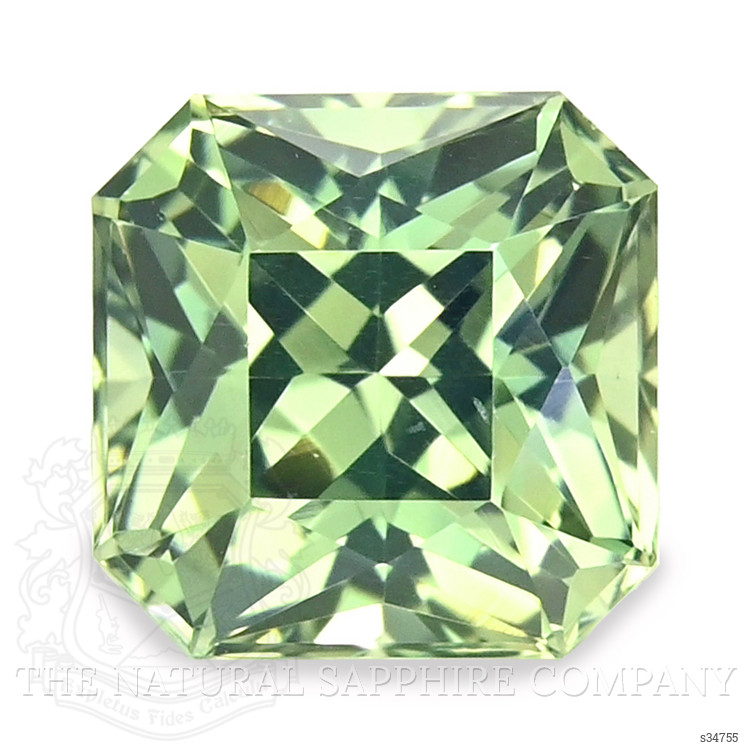 1.18 Ct. Yellowish Green Sapphire from Madagascar