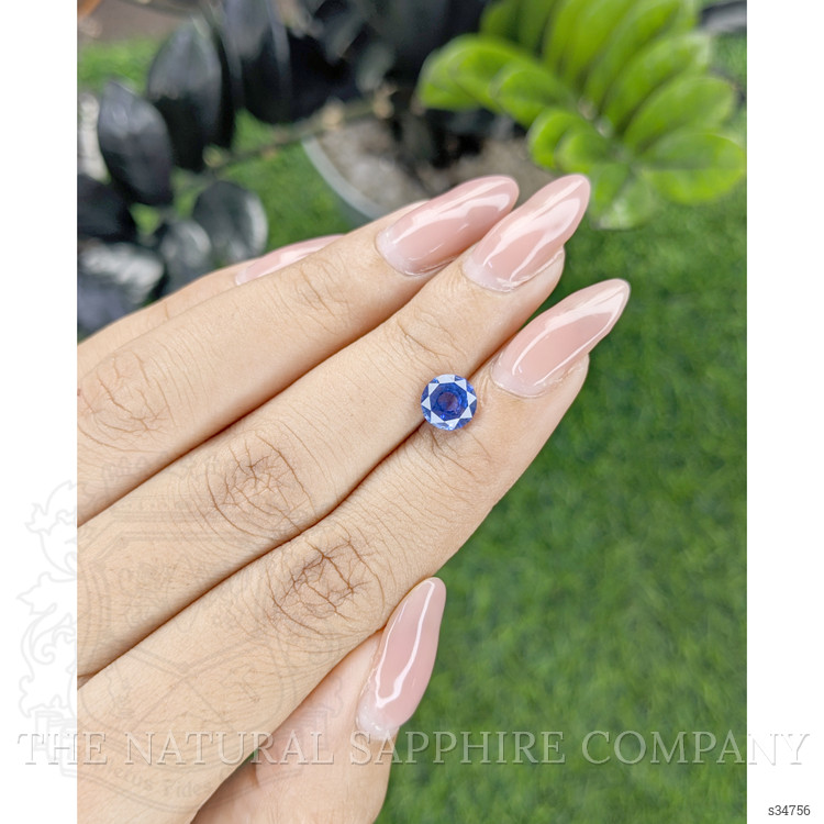 1.52 Ct. Blue Sapphire from Ceylon (Sri Lanka)