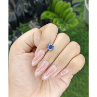 1.52 Ct. Blue Sapphire from Ceylon (Sri Lanka) Life Style
