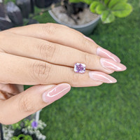 2.03 Ct. Pink Sapphire from Madagascar Life Style