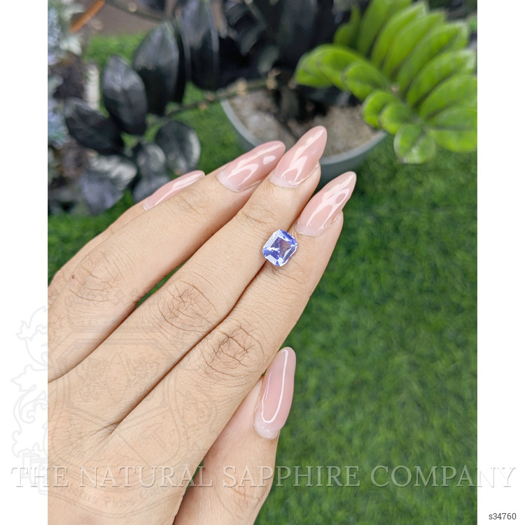 2.15 Ct. Violet Sapphire from Madagascar