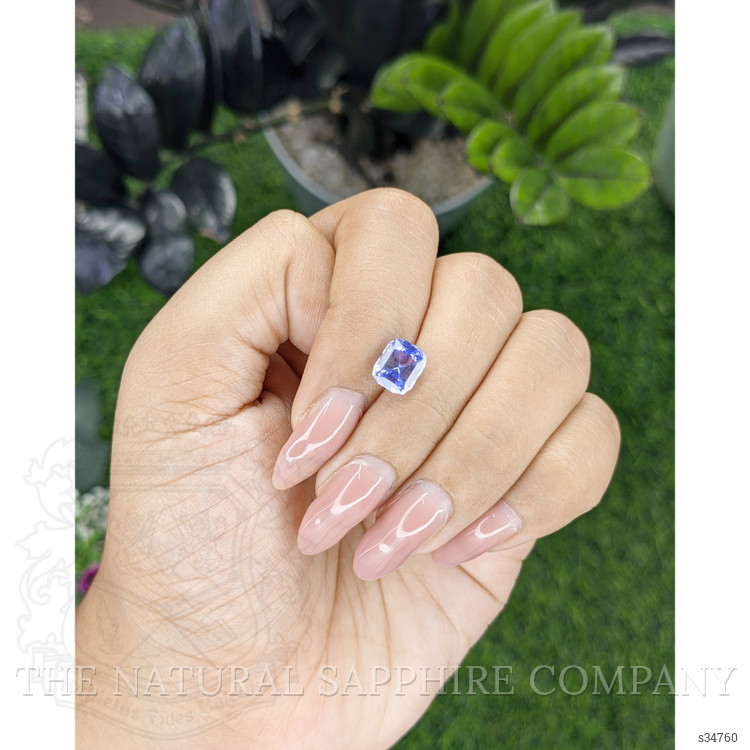 2.15 Ct. Violet Sapphire from Madagascar