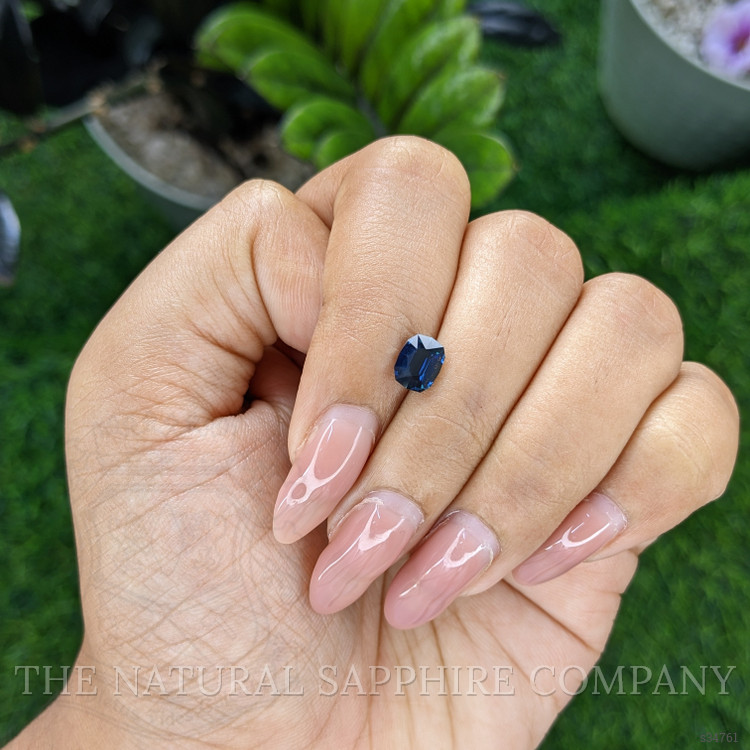 1.14 Ct. Greenish Blue Sapphire from Australia