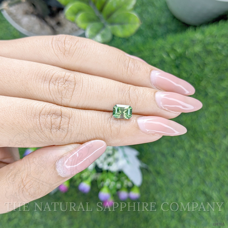 1.72 Ct. Green Sapphire from Australia