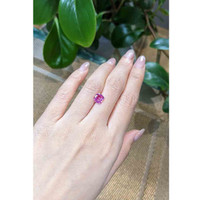 2.01 Ct. Pink Sapphire from Ceylon (Sri Lanka) Life Style
