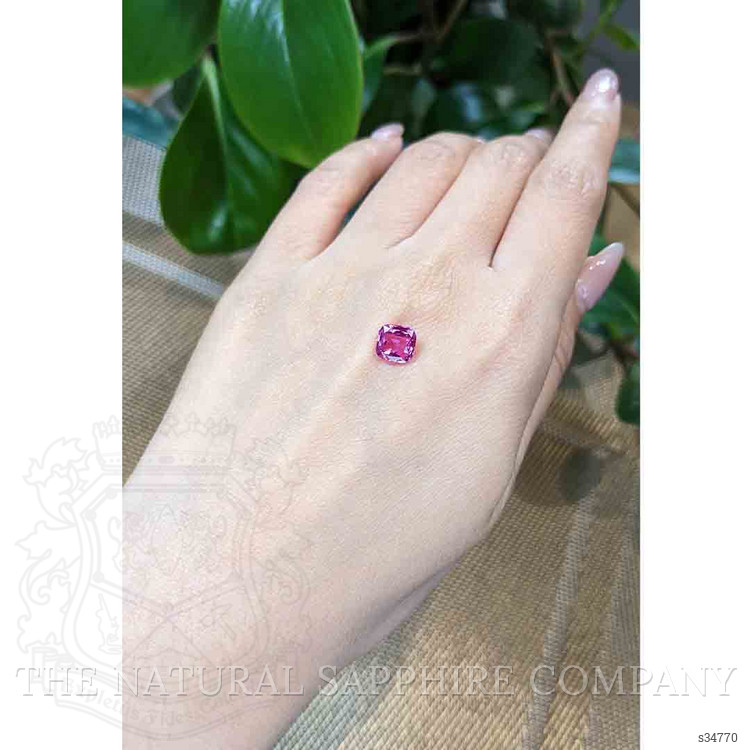 2.01 Ct. Pink Sapphire from Ceylon (Sri Lanka)