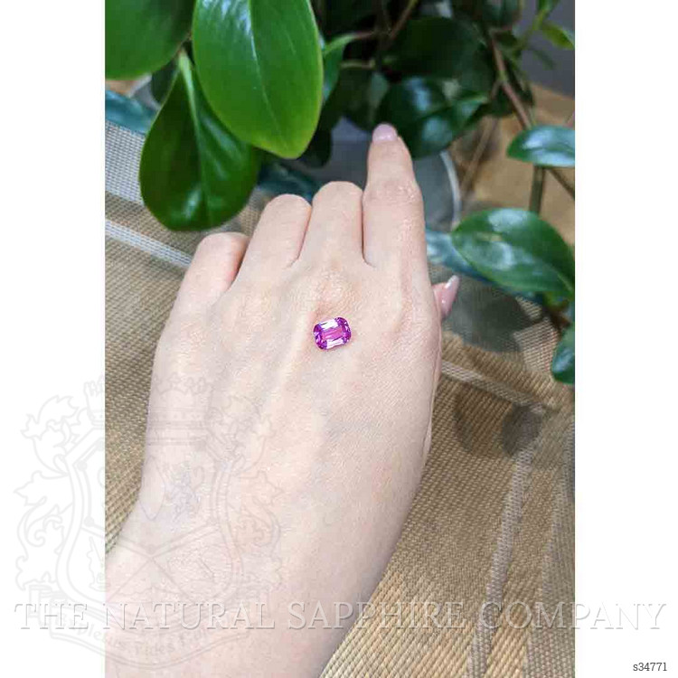 2.10 Ct. Pink Sapphire from Ceylon (Sri Lanka)