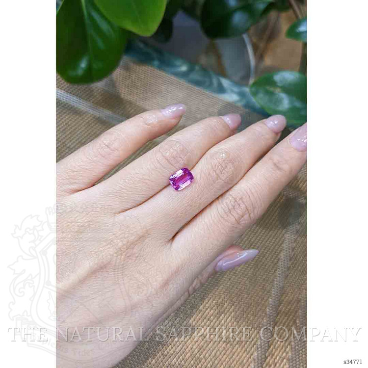 2.10 Ct. Pink Sapphire from Ceylon (Sri Lanka)