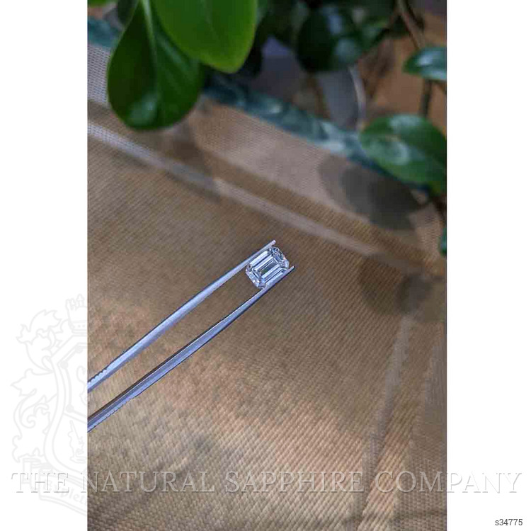 3.05 Ct. White Sapphire from Ceylon (Sri Lanka)