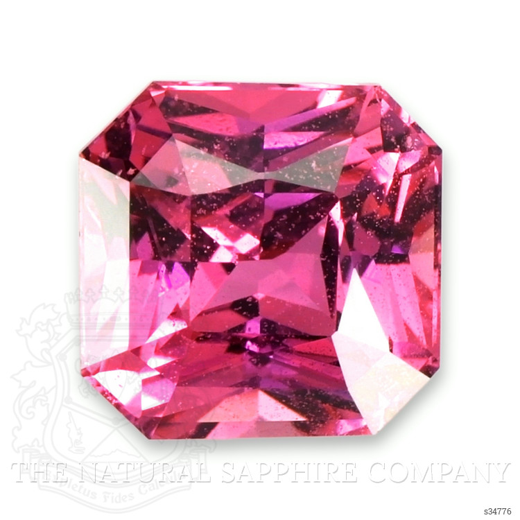 2.57 Ct. Reddish Pink Sapphire from Ceylon (Sri Lanka)