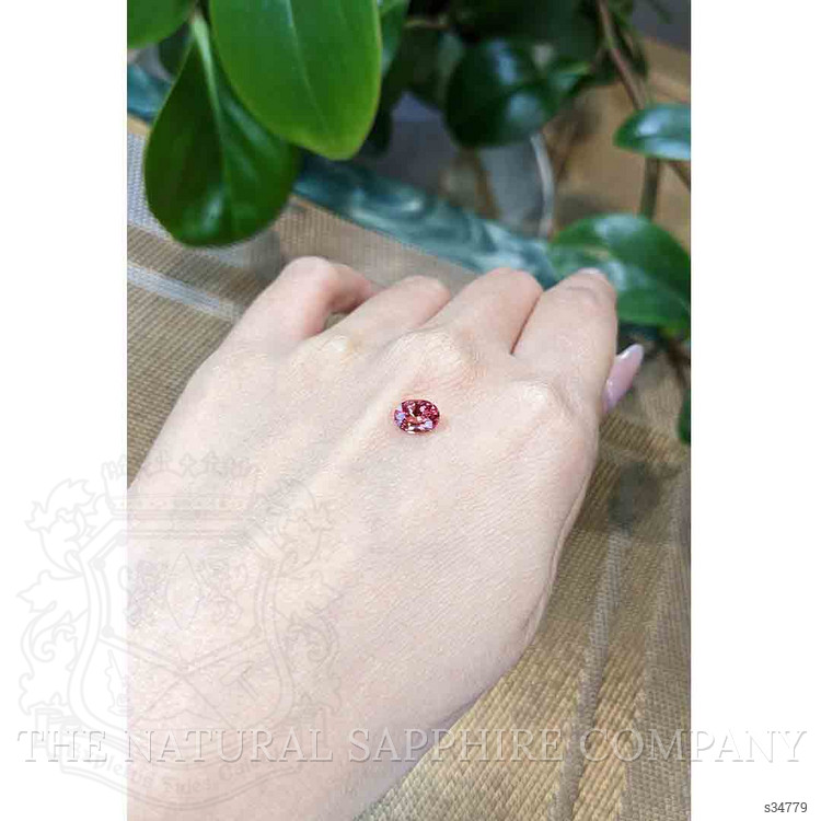 1.13 Ct. Padparadscha Sapphire from Ceylon (Sri Lanka)