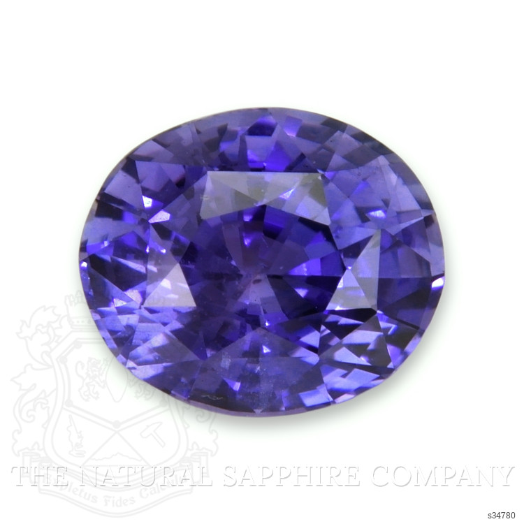 3.17 Ct. Bluish Purple Sapphire from Ceylon (Sri Lanka)