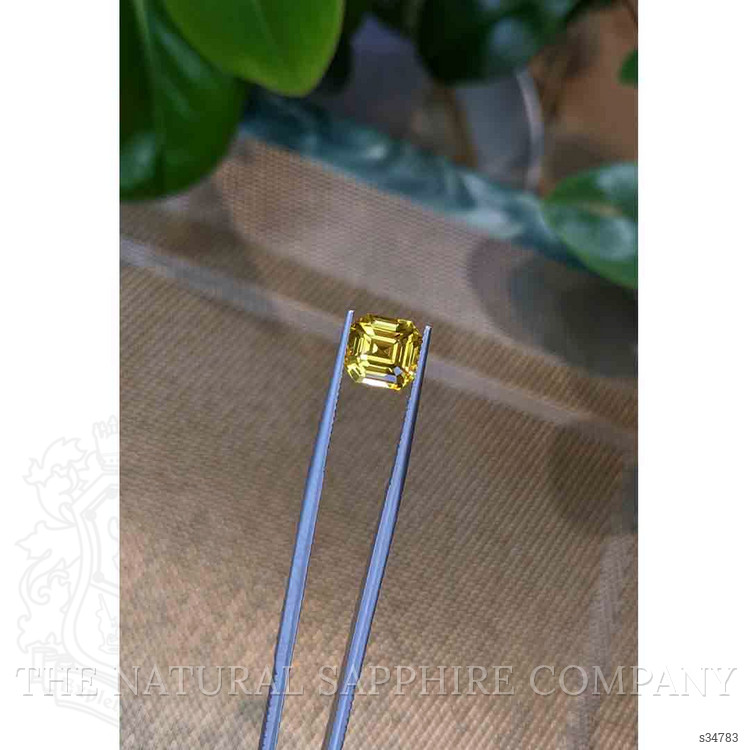 5.10 Ct. Yellow Sapphire from Ceylon (Sri Lanka)